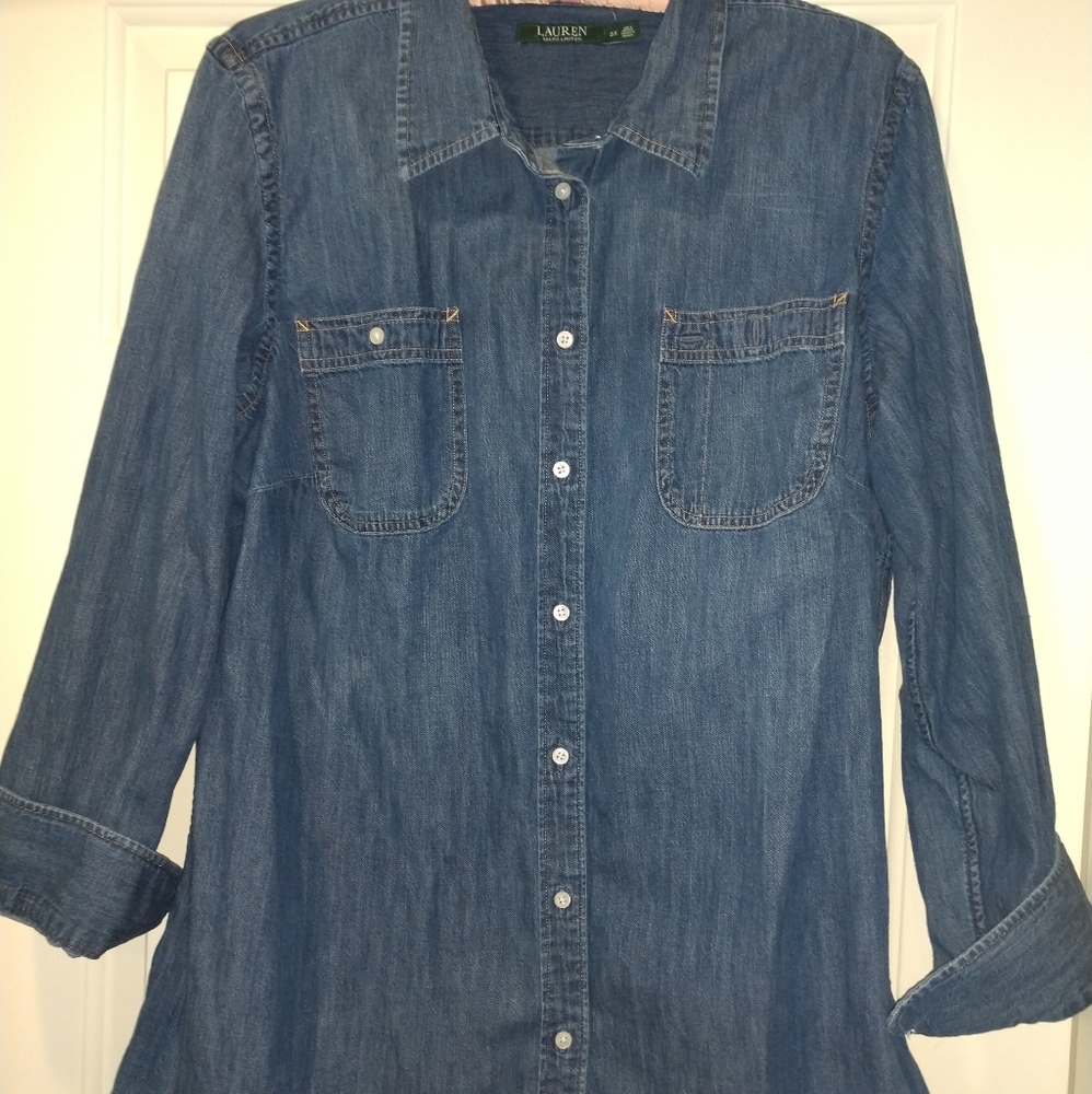 Lauren denim shirt